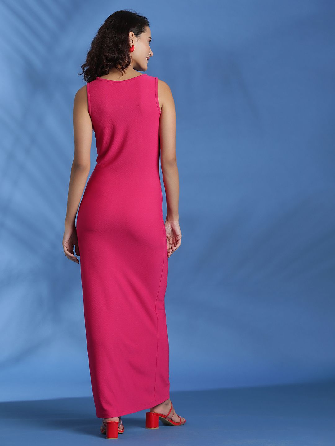 Kotty Women Solid Maxi Midi Dress