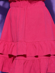 Kotty Flared Above Knee Length Skirt