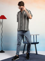 Kotty Men  Striped Casual Shirt