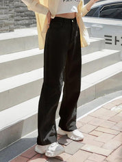 Kotty Women Straight Fit Clean Look Stretchable Jeans