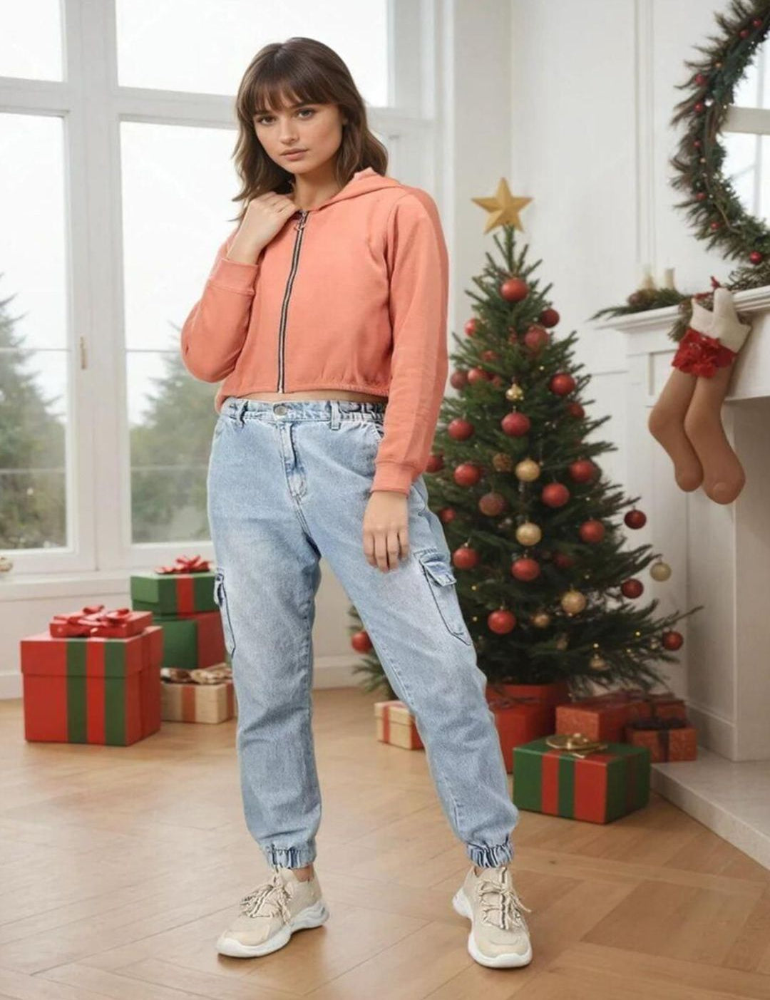 Kotty Women Hooded Sweatshirt