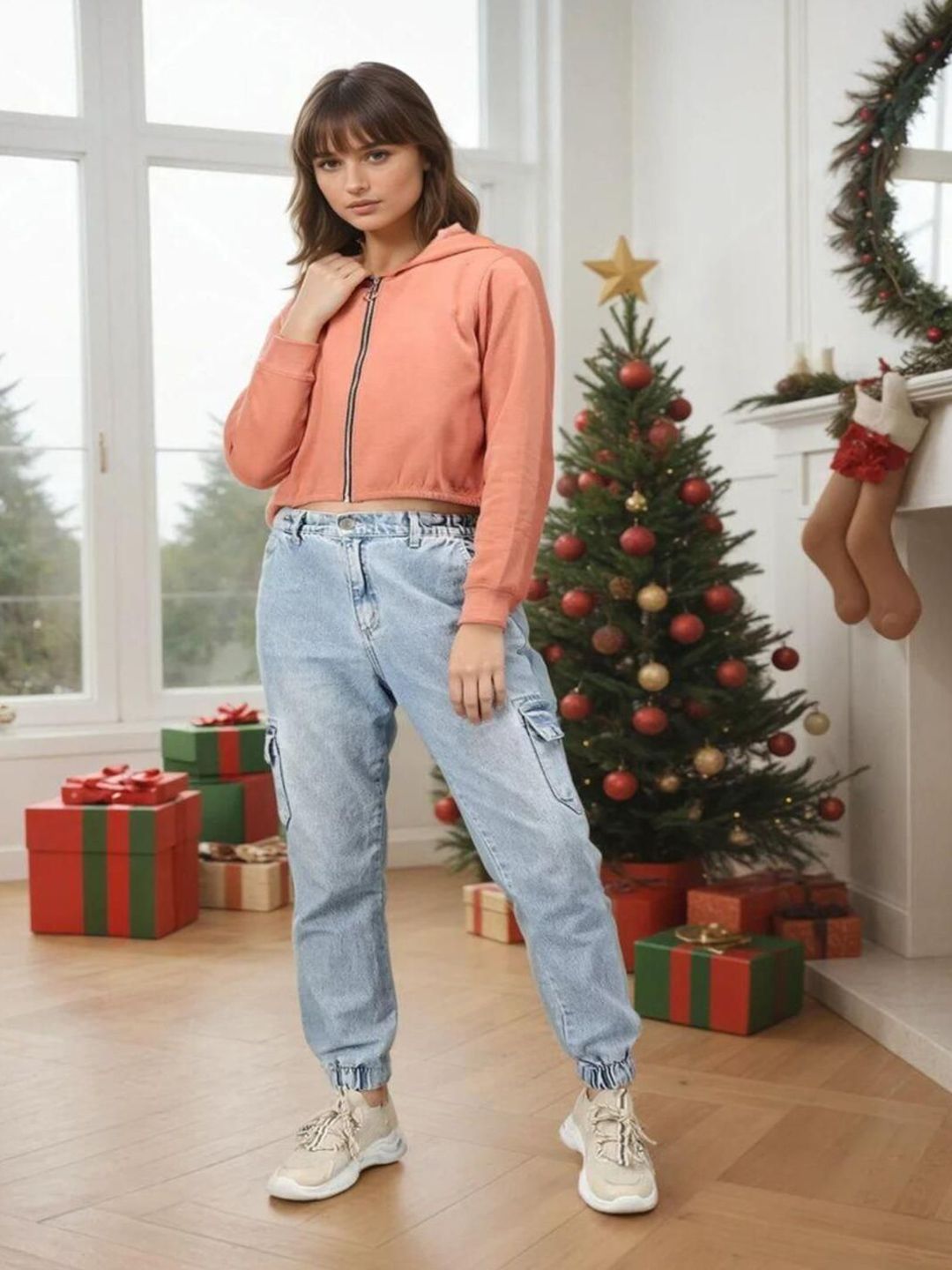 Kotty Women Hooded Sweatshirt