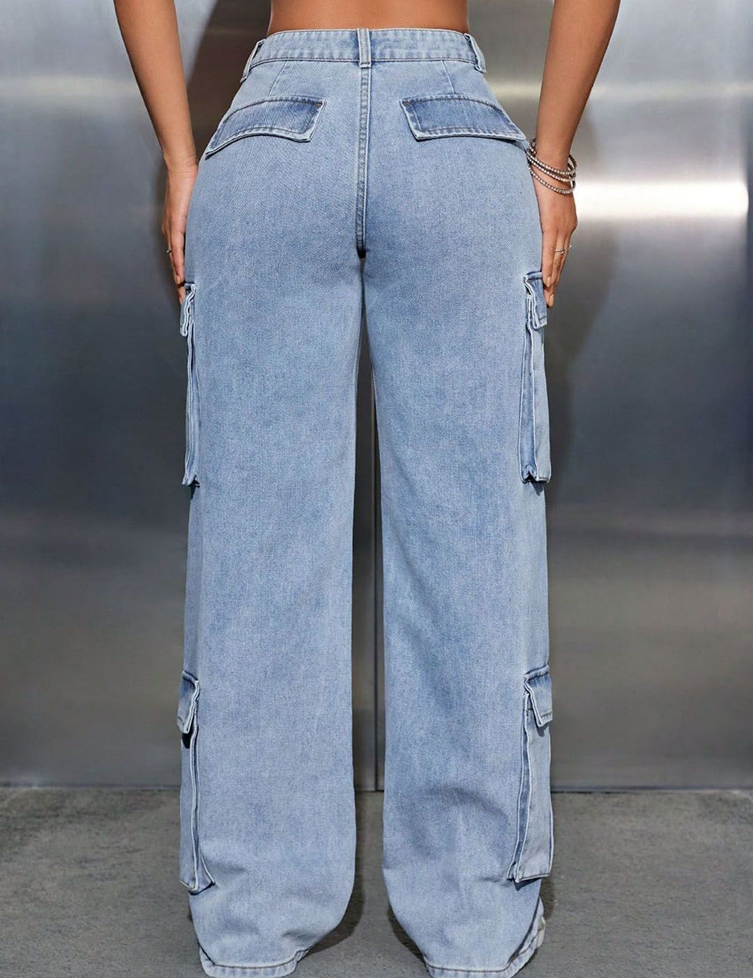 Kotty Women Straight Fit Mid-Rise Stretchable Jeans