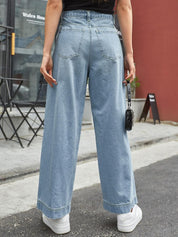 Kotty Women Jean Straight Fit High-Rise Stretchable Jeans