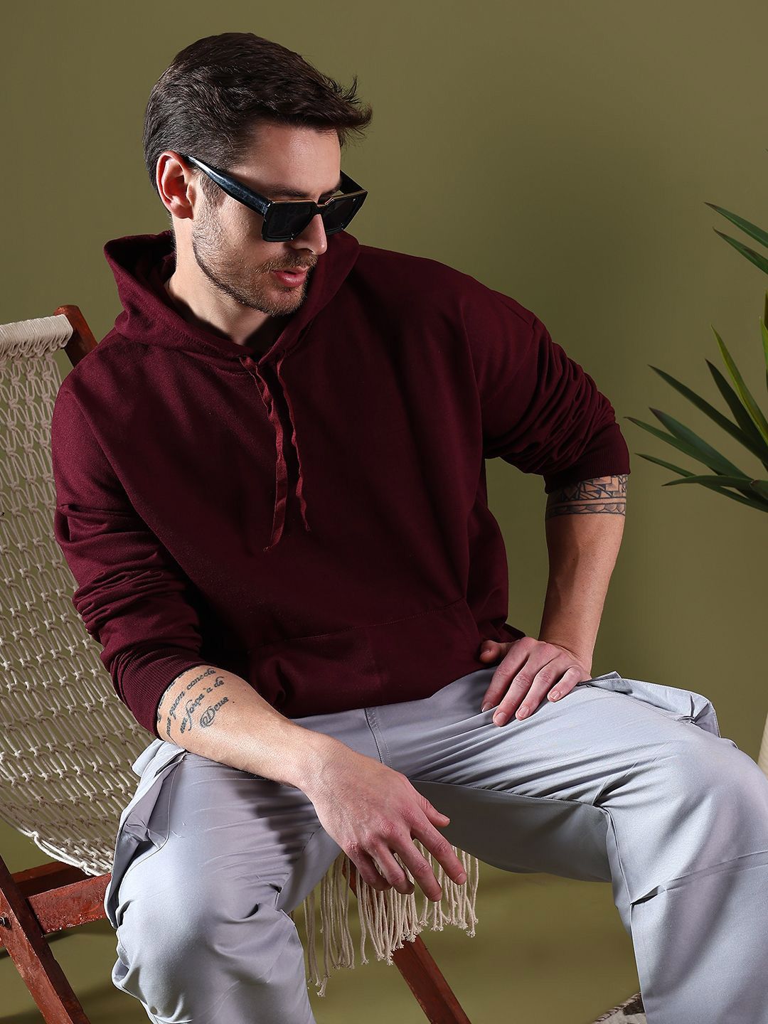 Kotty Men Hooded Sweatshirt