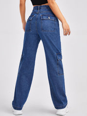 Kotty Women Jean Straight Fit High-Rise Stretchable Jeans