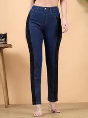 Kotty Women Skinny Fit High-Rise Printed Stretchable Jeans