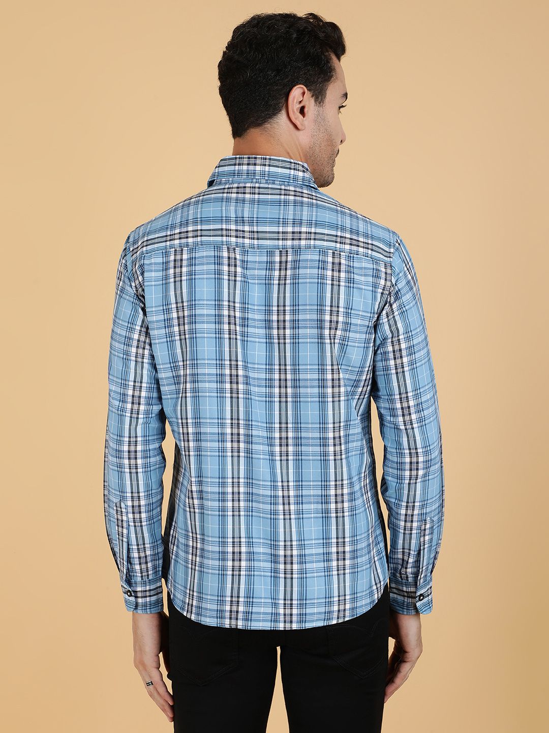 Kotty Men Relaxed Spread Collar Graphic Printed Casual Shirt