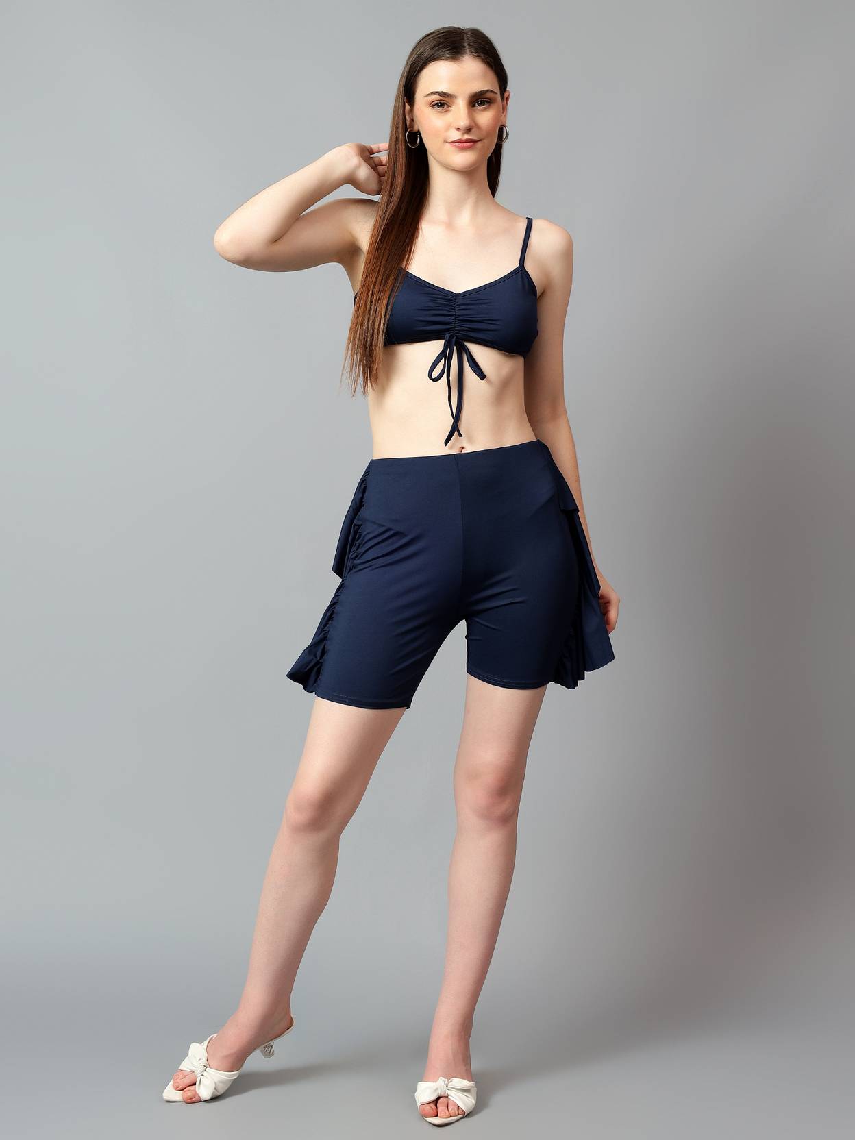 KOTTY Top Chino Shorts Co-ords Set