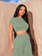 KOTTY Top Palazzos Co-ords Set