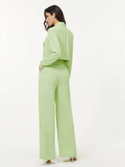 KOTTY Top Pant Co-ords Set with Blazer