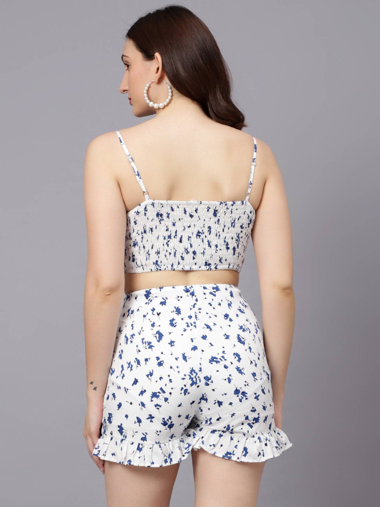 KOTTY Top Regular Shorts Co-ords Set