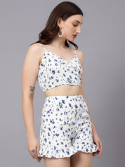 KOTTY Top Regular Shorts Co-ords Set