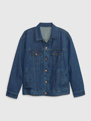 Kotty Men Solid Denim Jacket