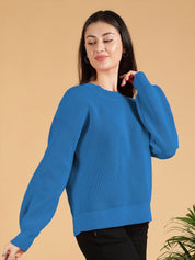 Kotty Women Cotton Ribbed Pullover