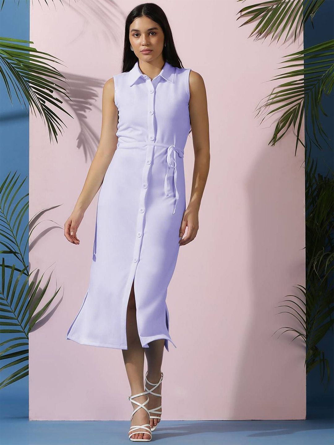 Kotty Shirt Midi Dress