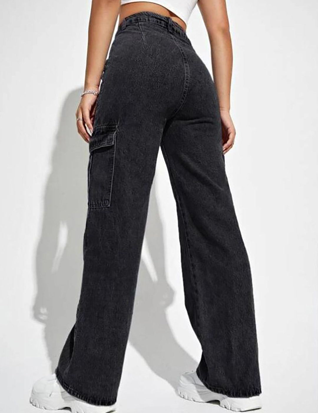 Kotty Women Jean Straight Fit High-Rise Stretchable Jeans