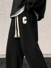 Kotty Men Solid Mid-Rise Relaxed Relaxed Fit Regular Trousers