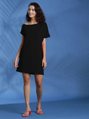 Kotty Women One Shoulder A-Line Dress