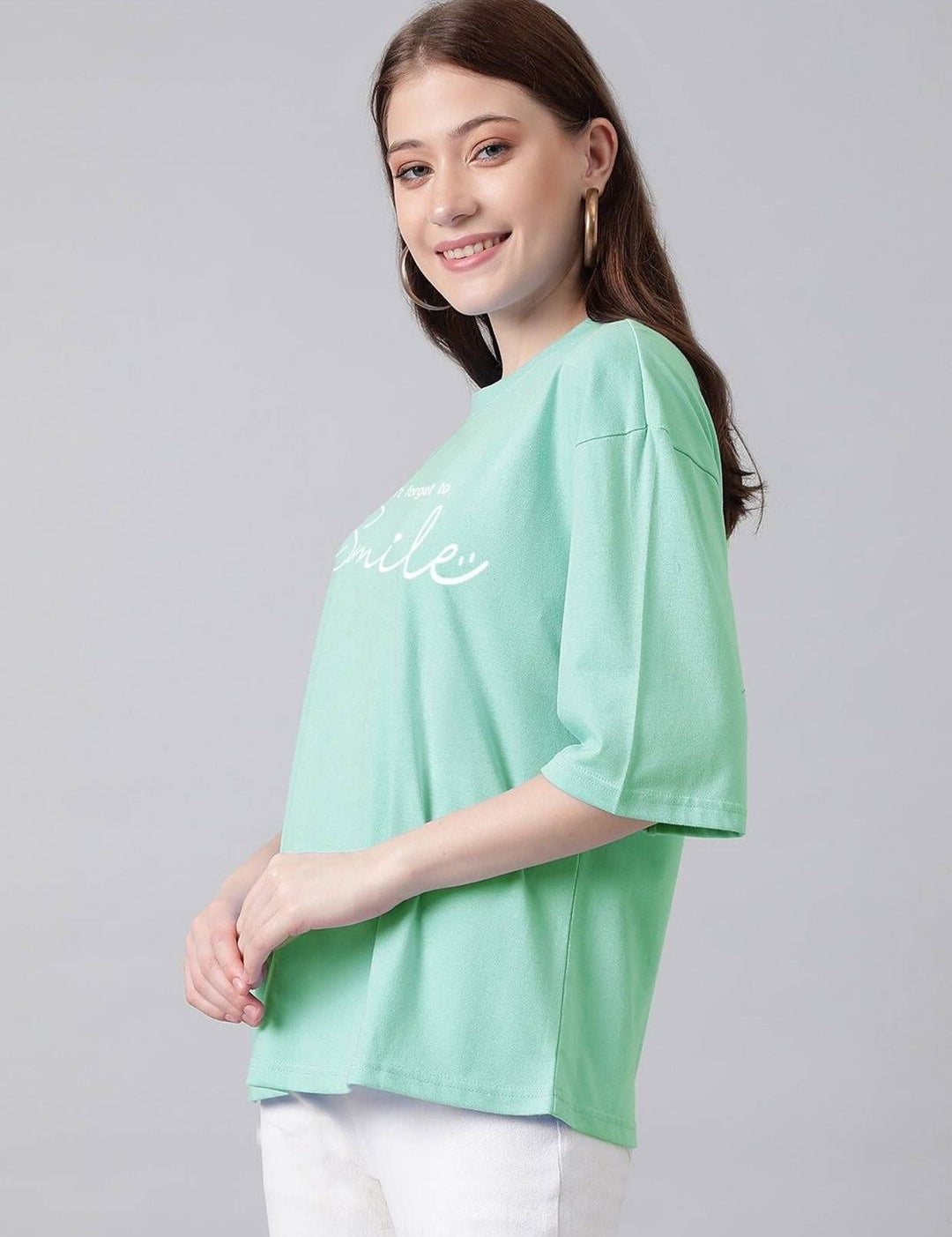 Kotty Women Typography Printed T-shirt