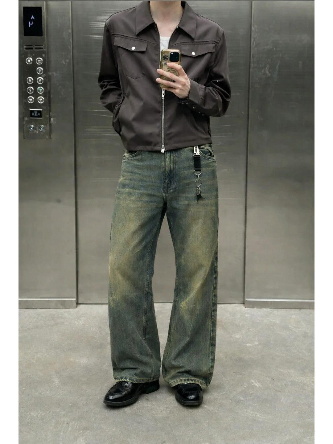 Kotty Men Regular Fit Low Rise Stretchable Jeans