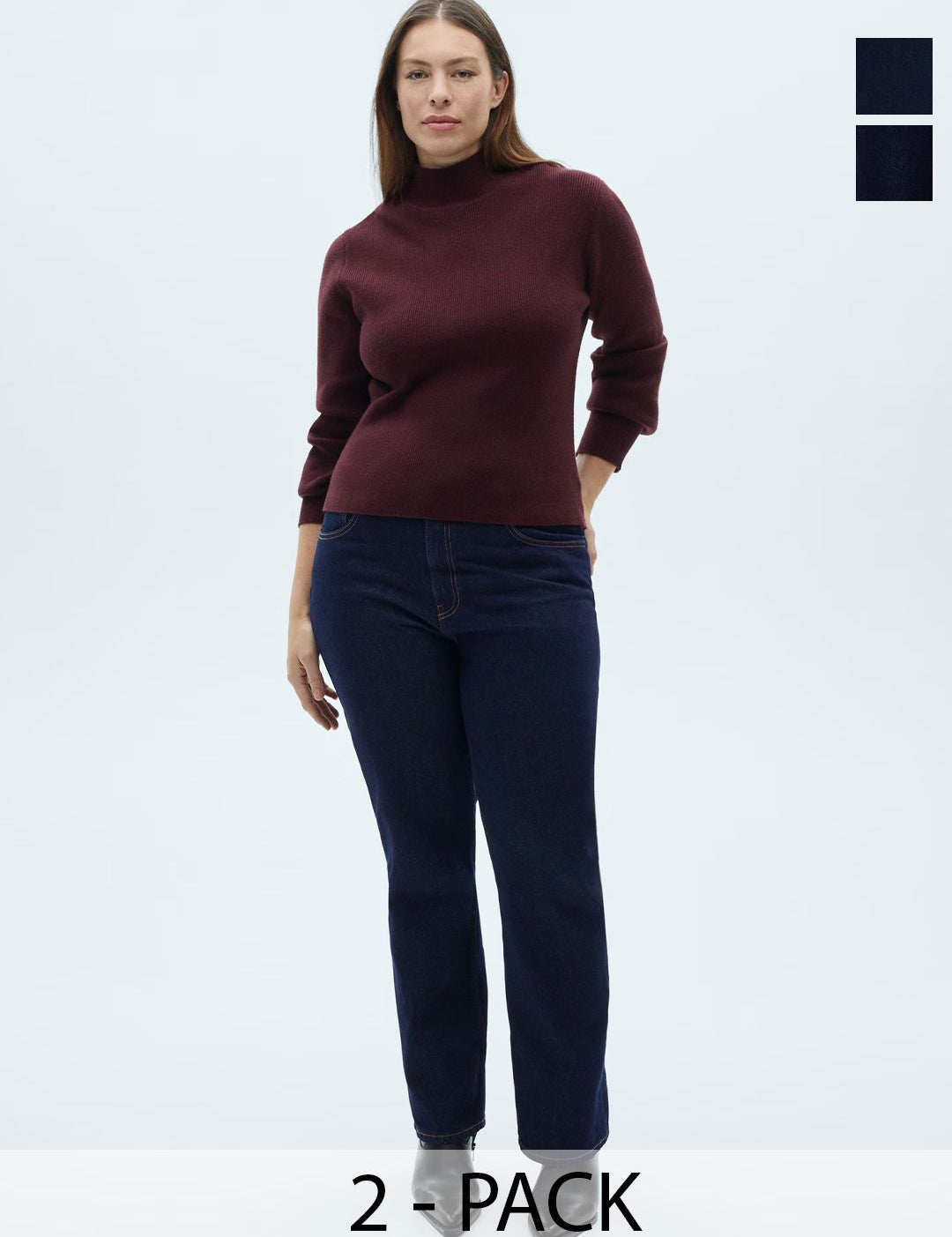 Kotty Women Straight Fit High-Rise Jeans