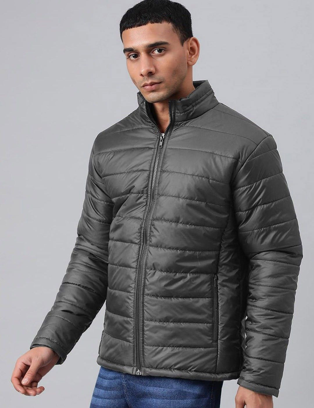 Kotty Men Mock Collar Puffer Jacket