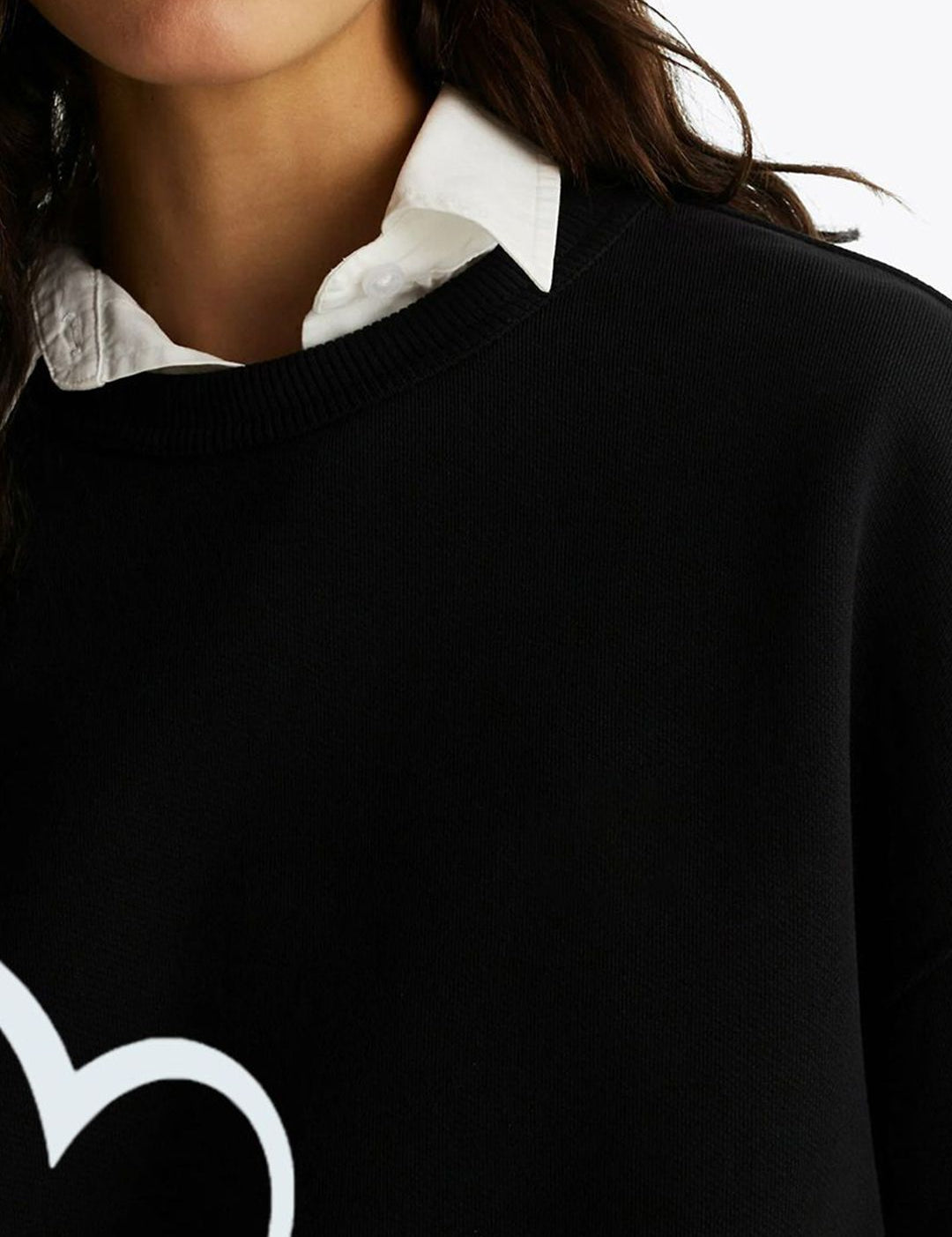 Kotty Women Full Sleeve Graphic Printed Therma-Fit Sweatshirt