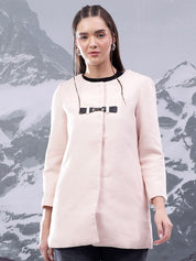 Kotty Women Mandarin Collar Overcoat