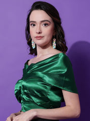 Kotty Women Solid Off-Shoulder Top