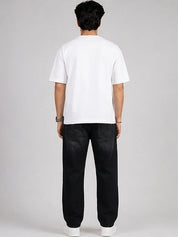 Kotty Men Straight Fit Mid-Rise Stretchable Jeans