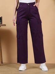 Kotty Women Straight Fit High-Rise Stretchable Jeans