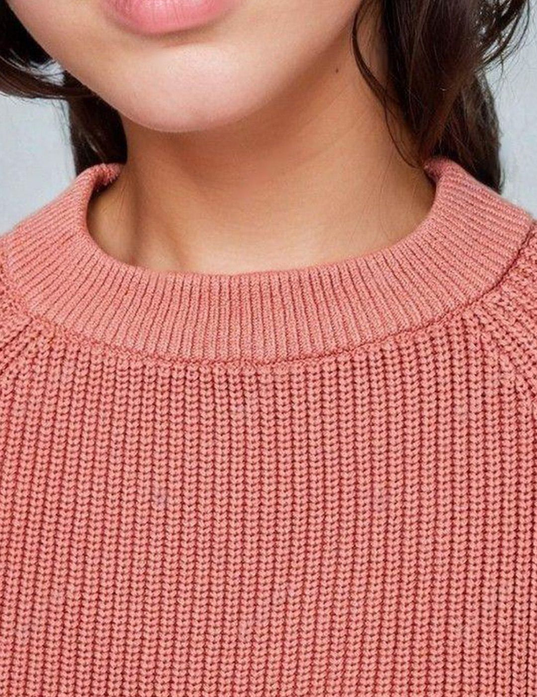 Kotty Women Long Sleeves Round Neck Pullover Sweater 