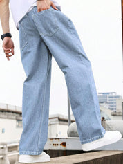 Kotty Men Regular Fit Low-Rise Clean Look Stretchable Jeans