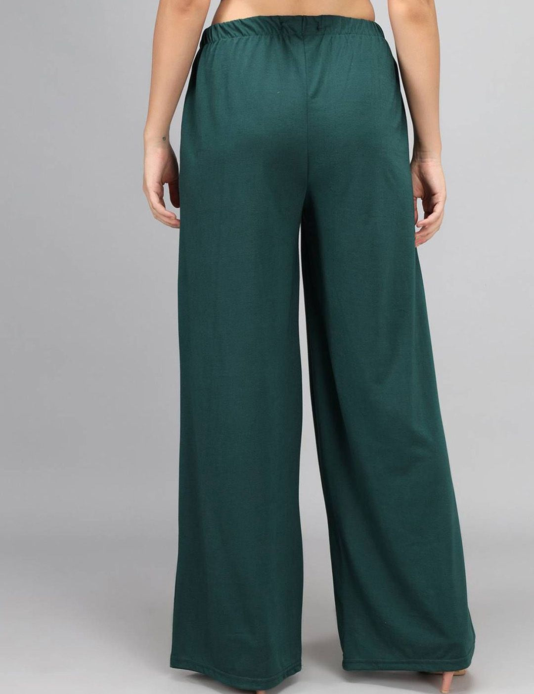 Kotty Women Solid Relaxed High-Rise Trousers