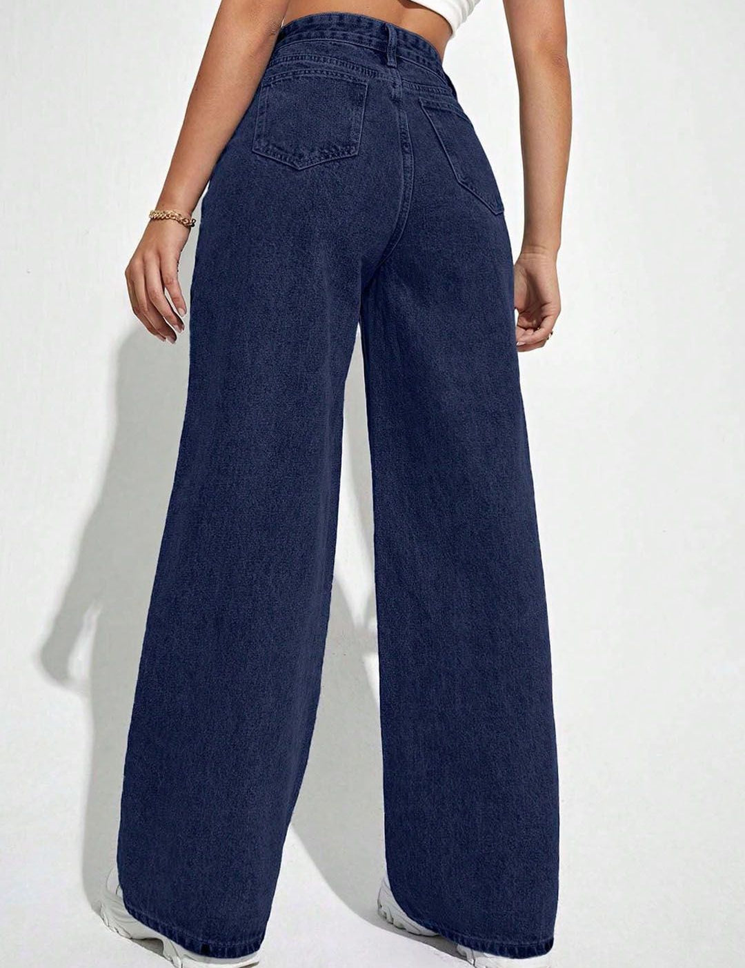 Kotty Women Wide Leg High-Rise Stretchable Jeans