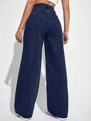 Kotty Women Wide Leg High-Rise Stretchable Jeans