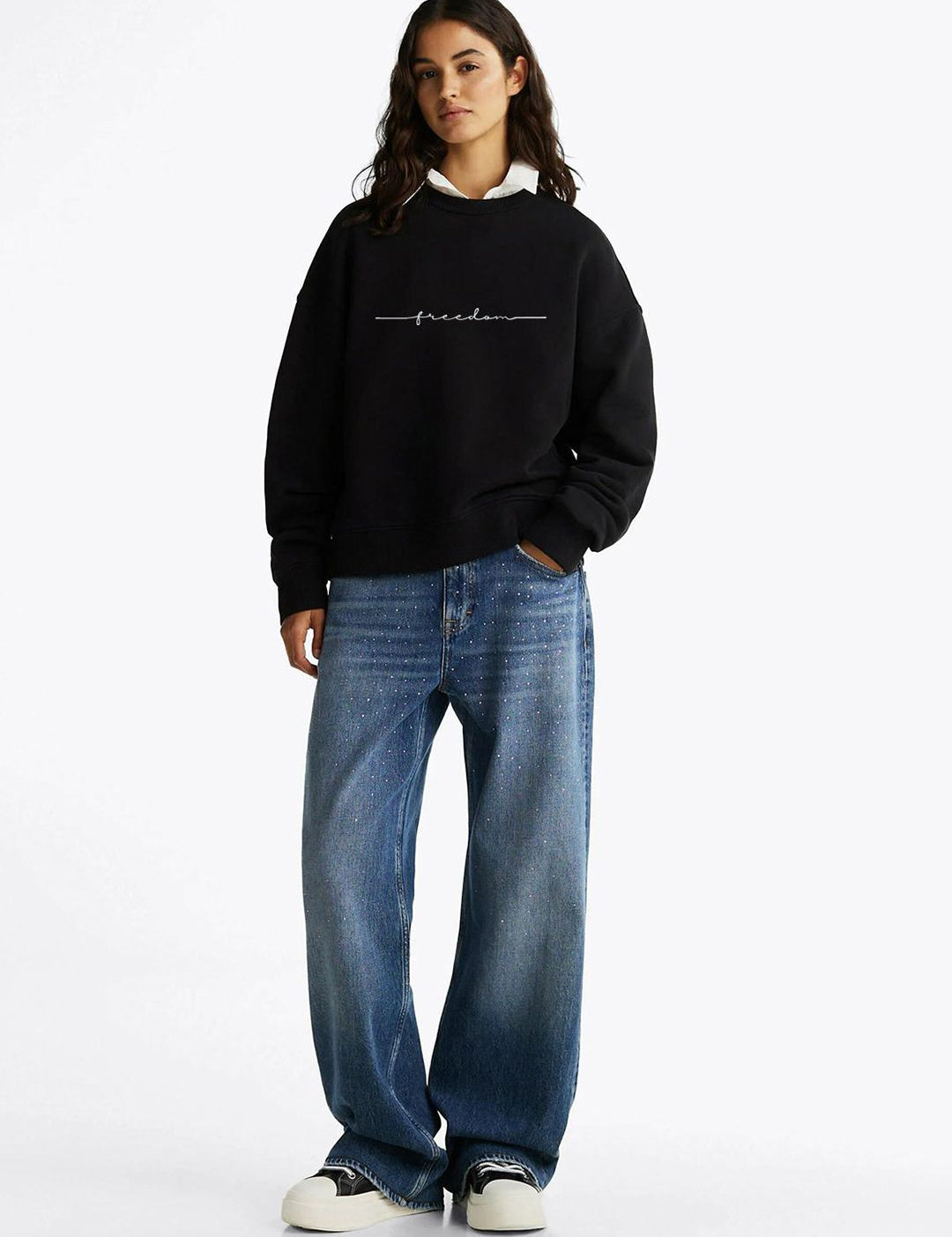 Kotty Women Printed Therma-Fit Sweatshirt