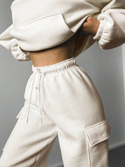 Kotty Hooded Neck Sweatshirt With Joggers