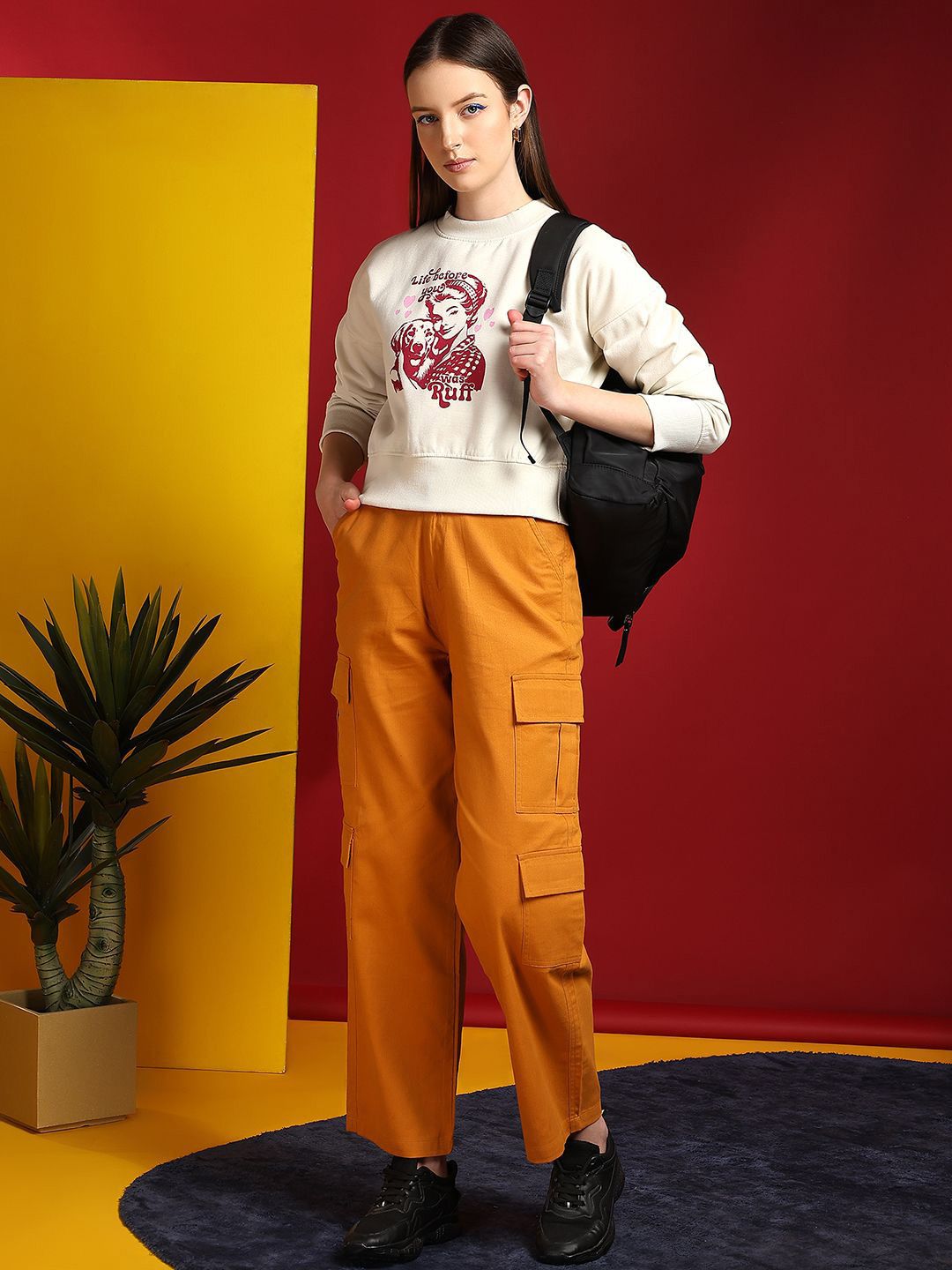 Kotty Women Printed Sweatshirt