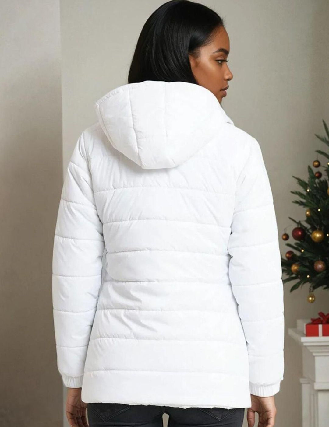 Kotty Women Hooded Solid Lightweight Puffer Jacket