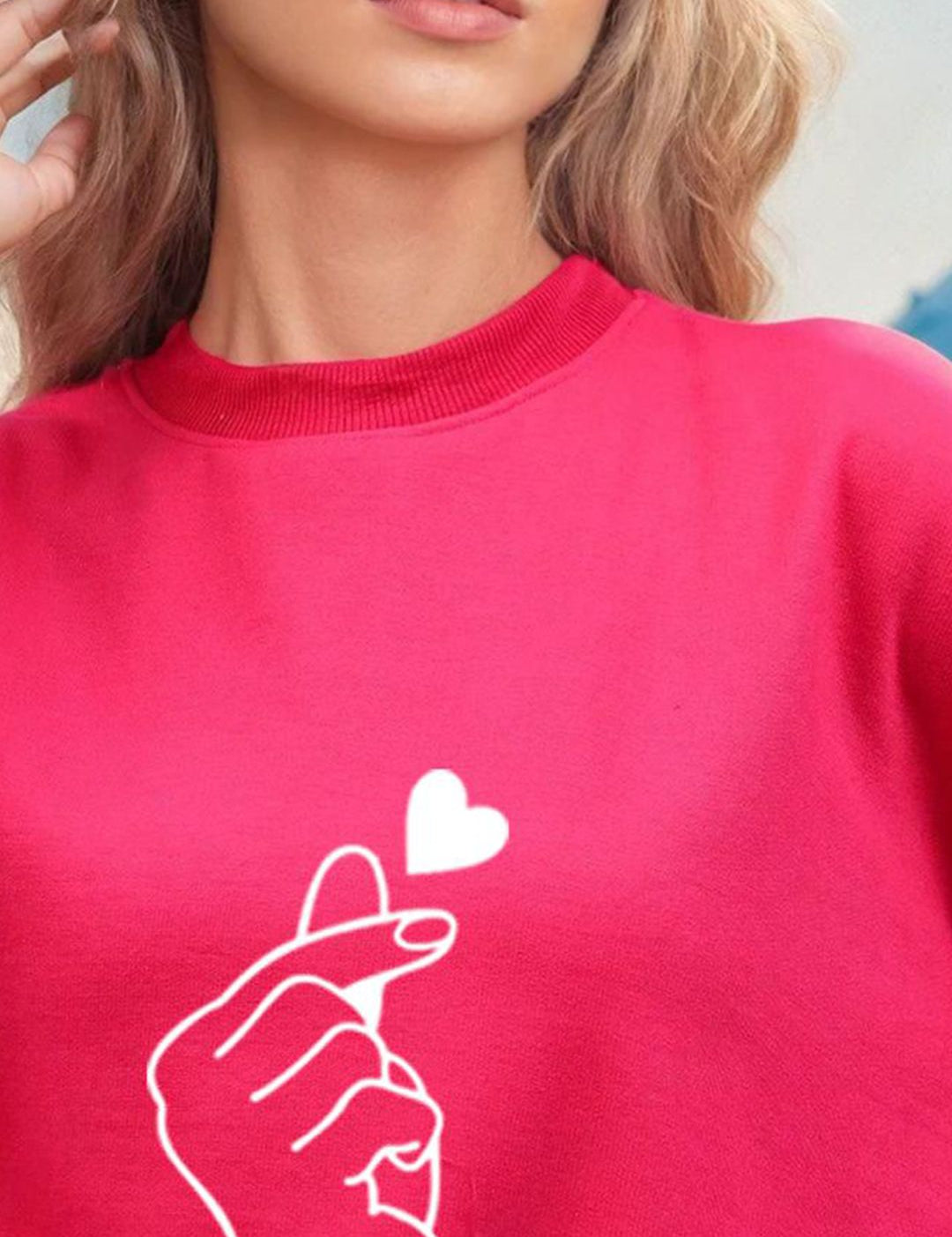 Kotty Women Graphic Printed Long Sleeves Sweatshirt