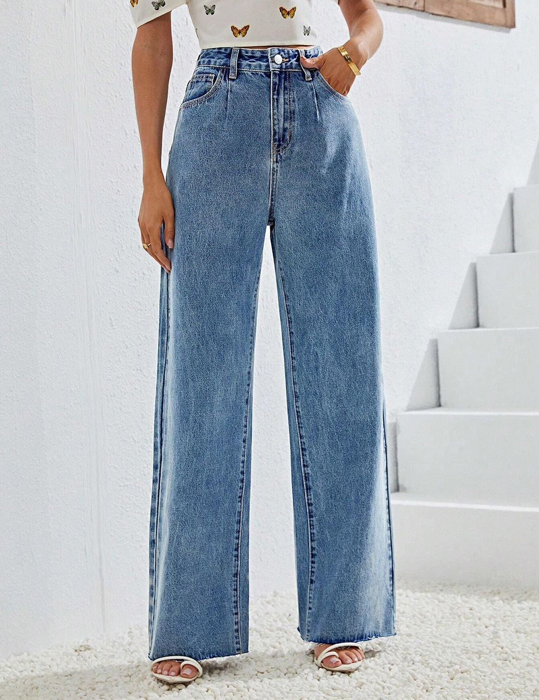 Kotty Women Flared High-Rise Stretchable Jeans