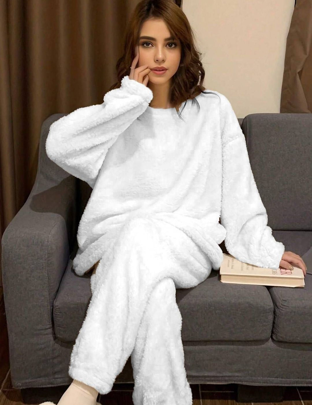 Kotty Round Neck Winterser Night suits