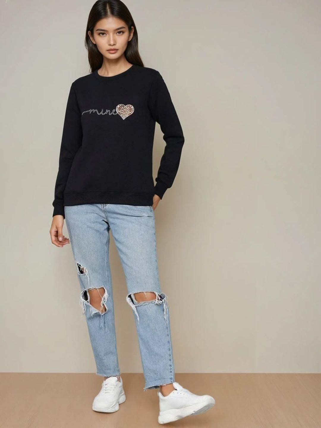 Kotty Women Printed Sweatshirt