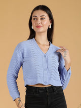 Kotty Women V-Neck Front-Open Sweaters