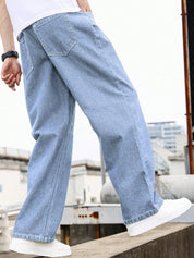 Kotty Men Regular Fit Low-Rise Clean Look Stretchable Jeans