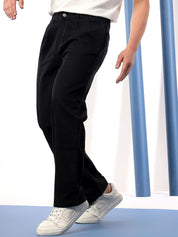 Kotty Men Comfort Regular Fit Mid-Rise Stretchable Jeans