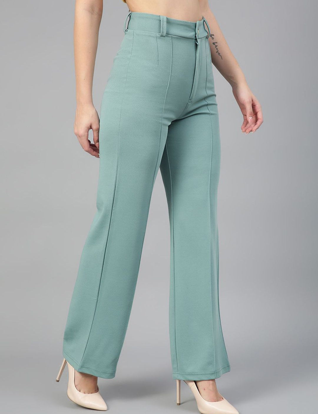 Kotty Scoop Neck Long Sleeves Thermal T-shirt With Trousers