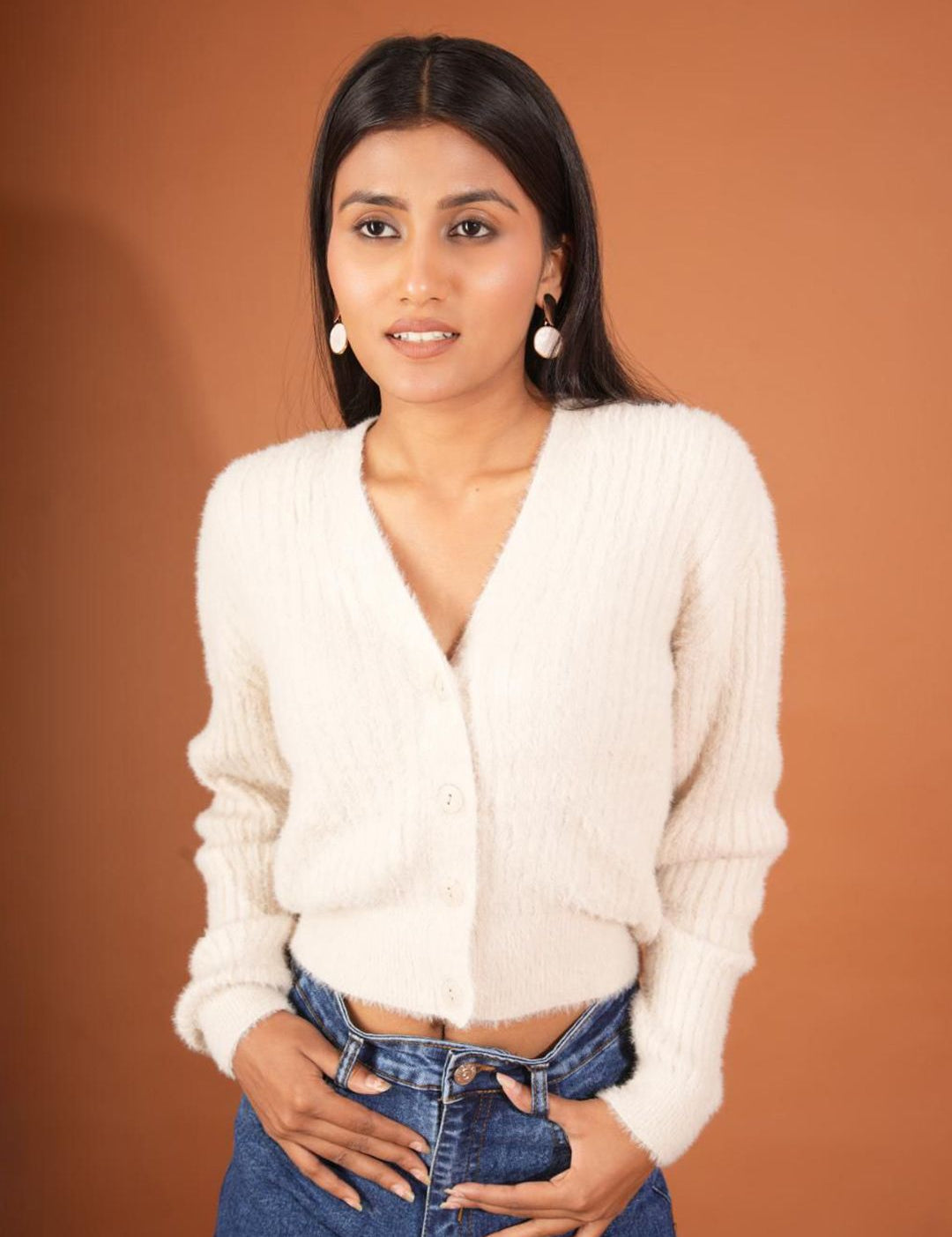 Kotty Women Crop Cardigan